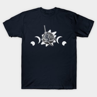 Skier Eclipse T-Shirt